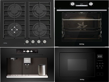 Фото товара: KORTING HGG 6825 CTN + OKB 8481 ESN PYRO + KMI 827 GN + KCM 9830 BCG