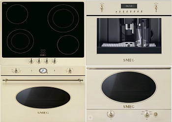 Фото товара: Smeg P864PO + SFP805PO + MP822NPO + CMS8451P