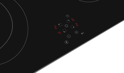 Детальное фото товара: Hansa BHC96508 стеклокерамическая поверхность