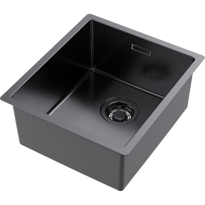 Детальное фото товара: Omoikiri Tadzava 39-U/I-GM, мойка, нержавеющая сталь/вороненая сталь
