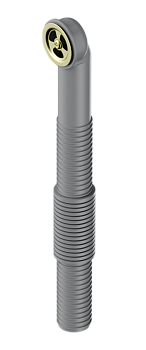 Фото товара: Omoikiri сменный круглый перелив для арматуры серии WK, светлое золото