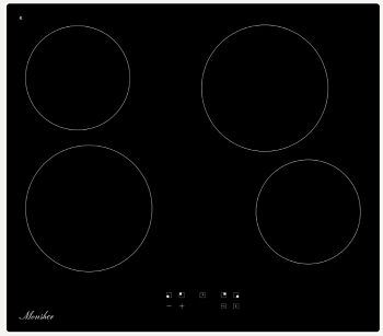 Фото товара: Monsher MHE 6003 стеклокерамическая поверхность
