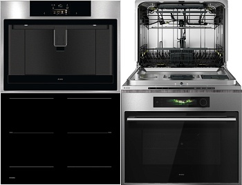 Фото товара: ASKO HI2643FBG1 + OCS66SSH + OCM64SSH + CM8477S + DFI747U/1 + RBC276SND1