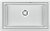 Фото товара: GRANULA 7303U мойка, гранит, арктик (белый)
