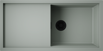 Фото товара: Omoikiri Sintesi 100-WG, мойка, керамика, wind green