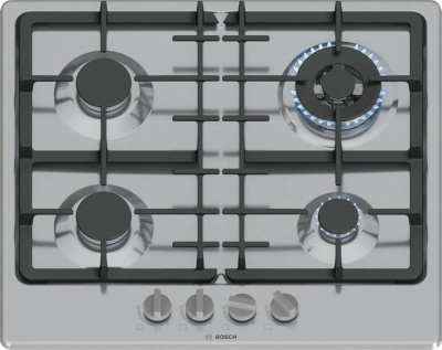 Фото товара: Bosch PGH6B5K90R газовая поверхность