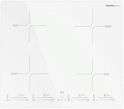 Фото товара: HOMSair HIC64SWH индукционная поверхность