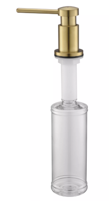 Paulmark BREVIT, дозатор для моющего средства, светлое золото Детальное фото товара: Paulmark BREVIT, дозатор для моющего средства, светлое золото