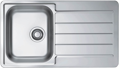 ALVEUS LINE MAX 20 SAT-90, мойка, нержавеющая сталь (в комплекте с сифоном 1130551)