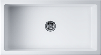 Фото товара: Omoikiri Mikura 83-WH, мойка, керамика, белый