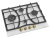 Kuppersberg FS 610 W Bronze Детальное фото товара: Kuppersberg FS 610 W Bronze газовая поверхность