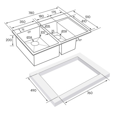 Схема встраивания