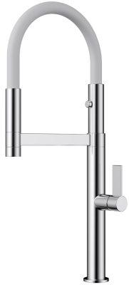 Omoikiri Osaka C-WH смеситель, хром/белый