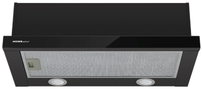 HOMSair Flat 60 Glass Black