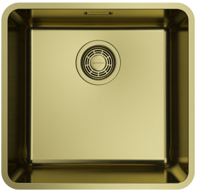 Omoikiri Omi 43-U/I-LG Ultra, мойка, нержавеющая сталь/светлое золото