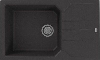 Детальное фото товара: ALVEUS GRANITAL RECORD 40 G91 CARBON , мойка, гранит, черный (в комплекте с сифоном 1130548)