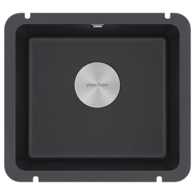 Paulmark UNTER, мойка, гранит, черный