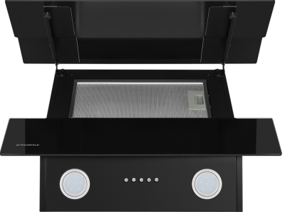 Maunfeld CASCADA PUSH 50 Glass Black Детальное фото товара: Maunfeld CASCADA PUSH 50 Glass Black