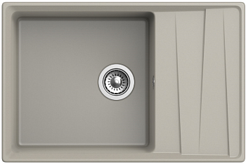 Фото товара: GranFest LEVEL GF-LV-760L, мойка, мрамор, топаз