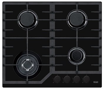 Фото товара: DeLonghi GATTA 6GW NB газовая поверхность