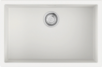 Детальное фото товара: Omoikiri Yamakawa 75T-U/I-WH, мойка, гранит, белый