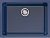 Фото товара: Omoikiri Okinoshima 61-U/I-IB Glossy, мойка, керамика, indigo blue