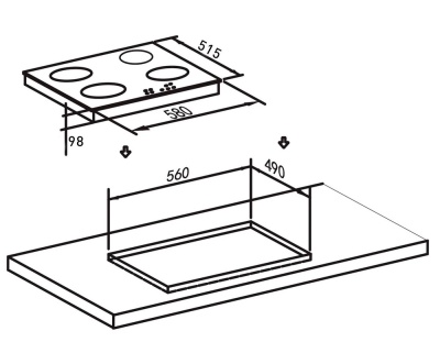 Схема встраивания