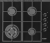EXITEQ PL 640 STG-E/А Детальное фото товара: EXITEQ PL 640 STG-E/А газовая поверхность