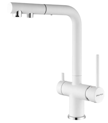 Paulmark SERPENTINE, смеситель, белый матовый Paulmark SERPENTINE, смеситель, белый матовый