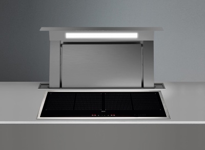Falmec DOWNDRAFT GLASS STEEL 90
