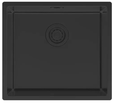 Paulmark LASSAN 49 UNI, мойка, нержавеющая сталь, матовый черный