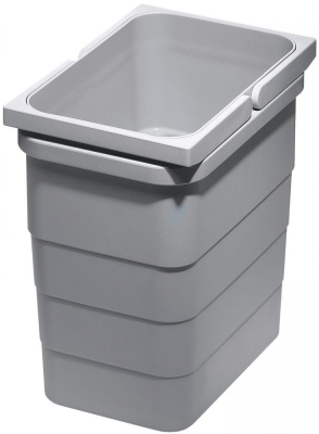 Ninka Vector ведро 5,5 л, без крышки (дополнительное или на замену), серый