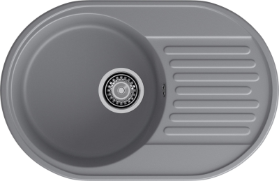 Детальное фото товара: GranFest QUARZ GF-Z18, мойка, гранит, темно-серый