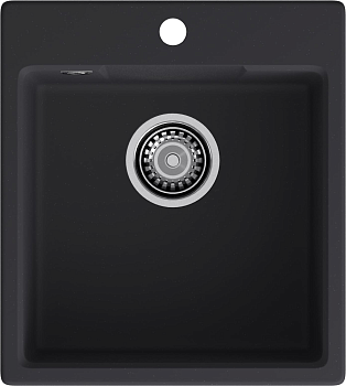 Фото товара: GranFest URBAN GF-UR-644, мойка, гранит, черный