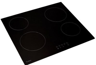 Детальное фото товара: Evelux HEV 640 B стеклокерамическая поверхность