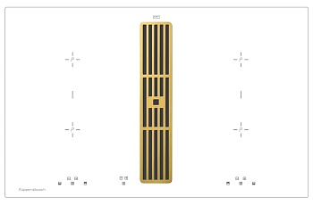 Фото товара: Kuppersbusch KMI 8500.0 WR Gold индукционная поверхность