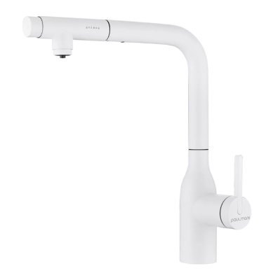 Детальное фото товара: Paulmark VIPER, смеситель, белый матовый