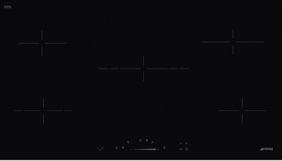 Детальное фото товара: Smeg SE495ETD стеклокерамическая поверхность