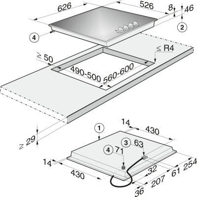 Схема встраивания