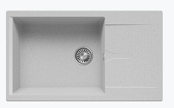 Фото товара: Polygran GALS-862, мойка, мрамор, светло-серый 314