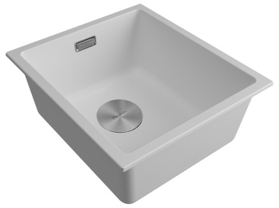 Детальное фото товара: Paulmark LUMI 41UNI, мойка, гранит, белый