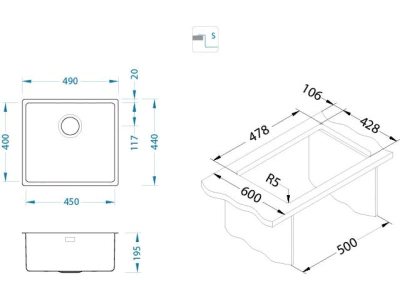 Схема встраивания