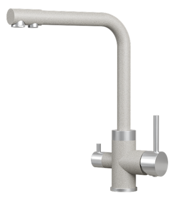 Детальное фото товара: GRANULA 5015 смеситель, нержавеющая сталь, базальт