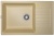 Ecoshtein RECHTECK 780.500, мойка, гранит, шампань Детальное фото товара: Ecoshtein RECHTECK 780.500, мойка, гранит, шампань