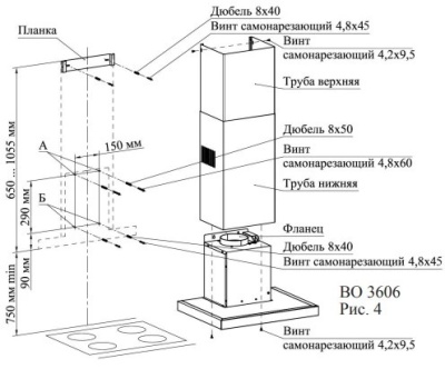 Схема встраивания