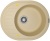 Ecoshtein KREIS OV 620, мойка, гранит, шампань Детальное фото товара: Ecoshtein KREIS OV 620, мойка, гранит, шампань