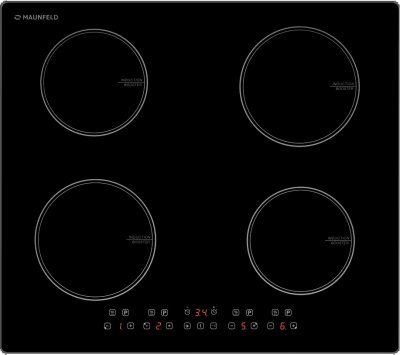 Детальное фото товара: Maunfeld CVI594BK индукционная поверхность