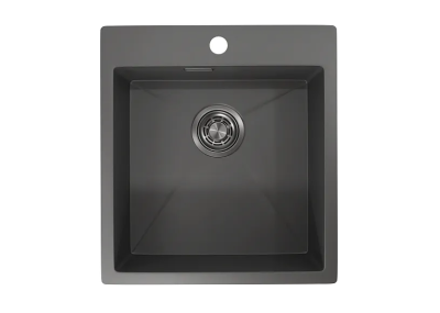 GRANULA 4600 мойка, нержавеющая сталь, графит матовый