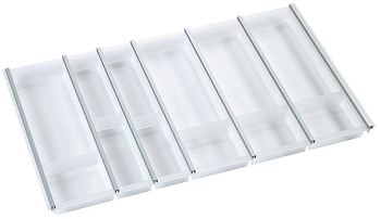 Фото товара: Ninka Cuisio Aqua 900, Innotech Hettich, лоток для столовых приборов, белый