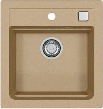Фото товара: ALVEUS GRANITAL ATROX 20 BEIGE - G55, мойка, гранит, бежевый (в комплекте с сифоном 1132823)
